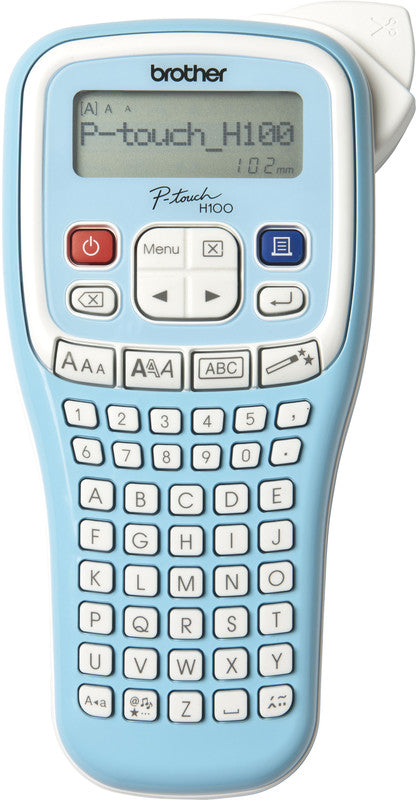 Brother P-touch PT-H100LB – Beschriftungsgerät für TZe-Bänder 3,5–12 mm, LCD, 20 mm/s