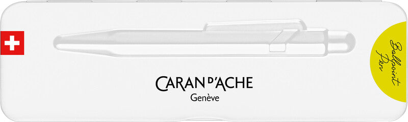 Caran d-Ache Kugelschreiber – Gelb, Aluminium