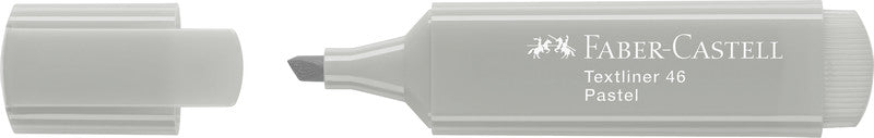 Faber-Castell 46 Textmarker Set 8 Farben Pastell – Keilspitze, 1–5 mm, nachfüllbar
