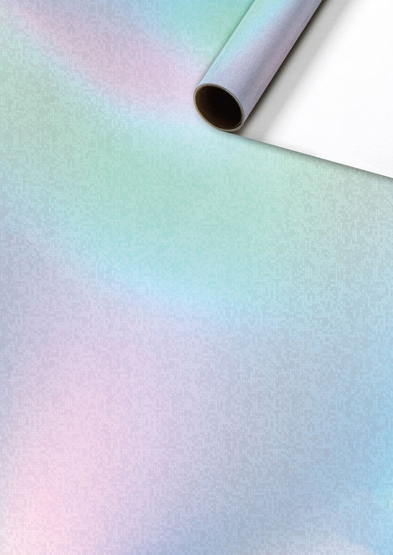 Stewo Geschenkpapier – Uni Rainbow – metallisiert – 700 × 1500 mm