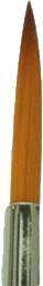 Van Gogh Aquarellpinsel – Holzschaft, synthetische Haare, Grösse 2, Länge 170 mm, Aluminiumzwinge, FSC-zertifiziert