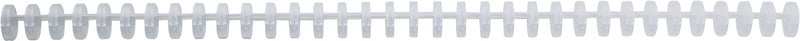 GBC Bindedisc-Ringe – für A4 – Ø 16 mm, transparent, Kunststoff – 50 Stk.