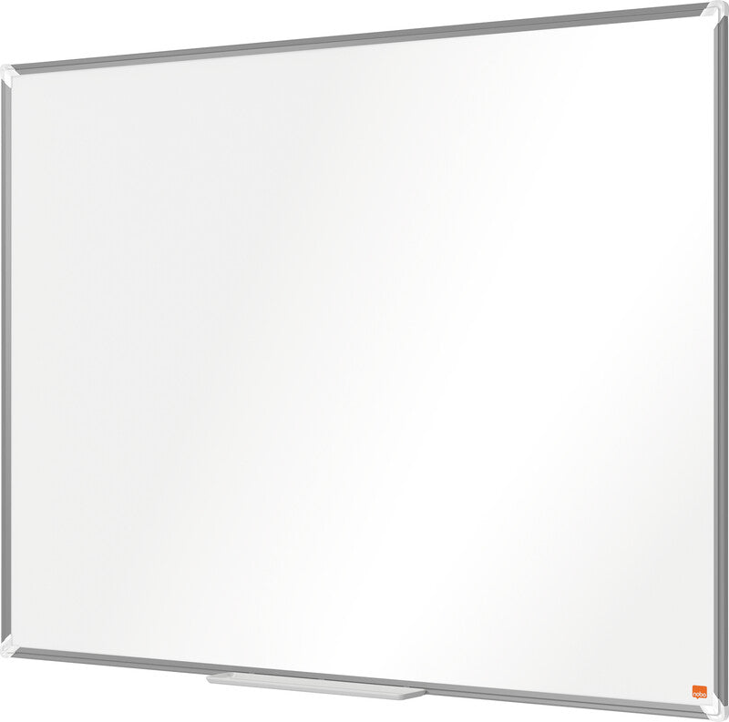 Nobo Whiteboard – 120 × 90 cm, Emaille, magnetisch, Aluminiumrahmen, Wandmontage