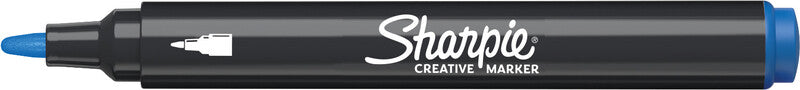 Sharpie Acrylmarker Creative – Rundspitze 2,5 mm – Sortiert – 12er-Set – Für dunkles Papier geeignet