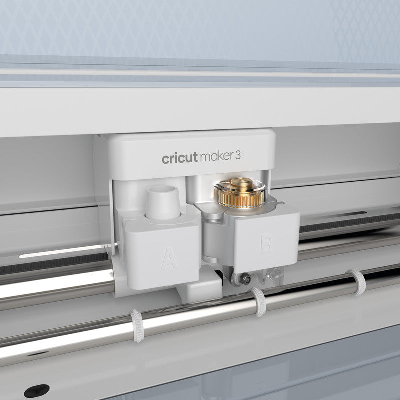 Cricut Schneideplotter Maker 3 – max. Breite 305 mm, Materialdicke 2,4 mm, Hellblau
