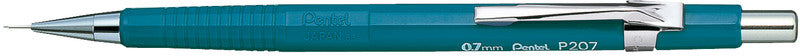 Pentel Sharp P200 Druckbleistift – 0,7 mm, blau, starres 4 mm Führungsröhrchen