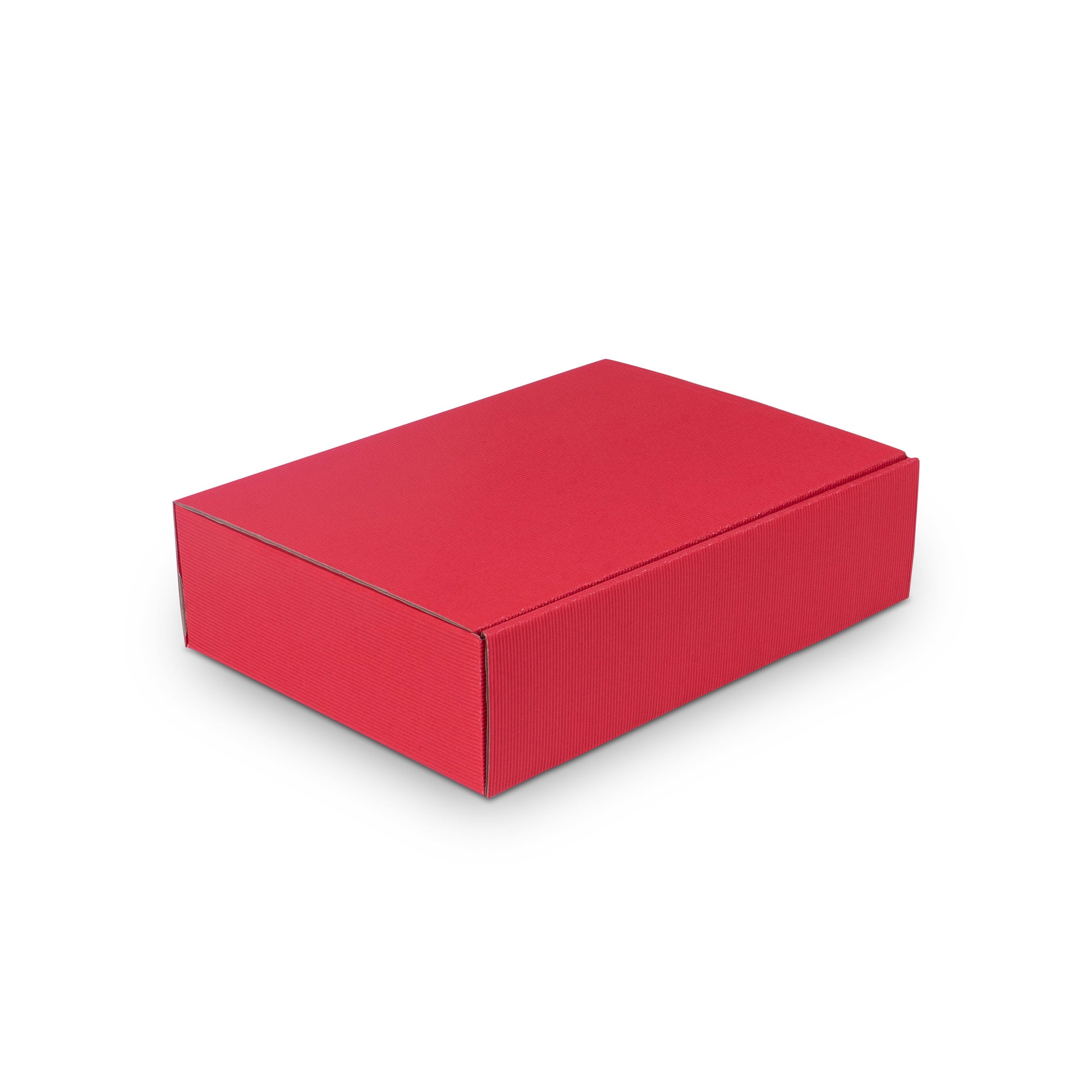 Model Geschenkverpackung – 3 × 0,75 l, offene Welle, Rot, 1 Stück