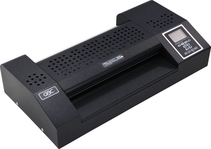 GBC ProSeries 3600 Laminiergerät A3 – 6-Rollen, 38–250 µm, Kaltlamination, Aufheizzeit 2,5–8,5 Min., Schwarz