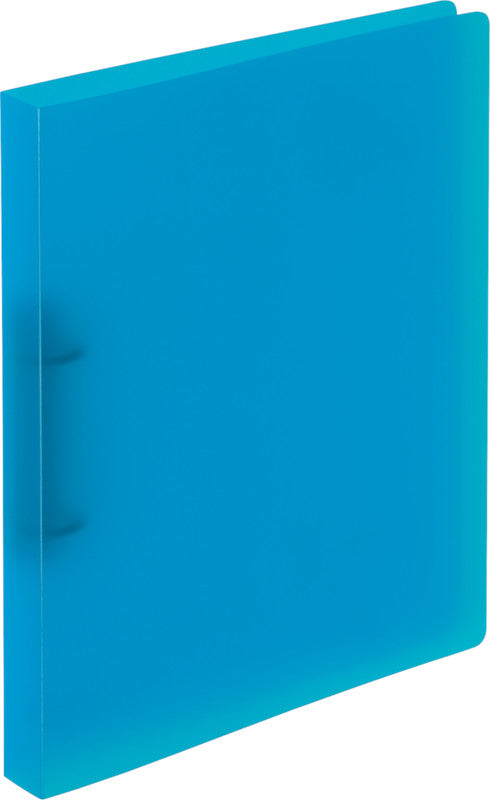 Kolma Zeigebuch – A4 Hochformat – 2-Ring Bügelmechanik, Ø 16 mm, Rücken 29 mm – Blau, Kunststoff, recyclingfähig