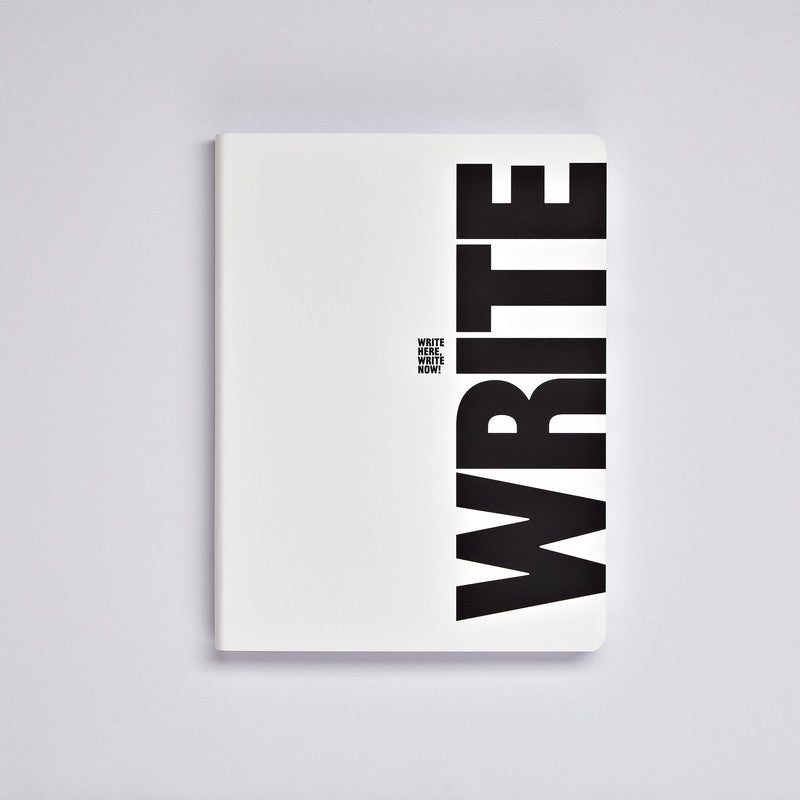 nuuna Notizbuch – 165 × 220 mm – 5 mm punktiert – 256 Seiten – 120 g/m² – Softcover, schwarz/weiss