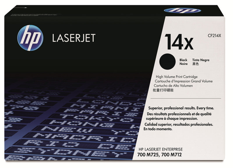 HP Toner 14X – schwarz, 17500 Seiten