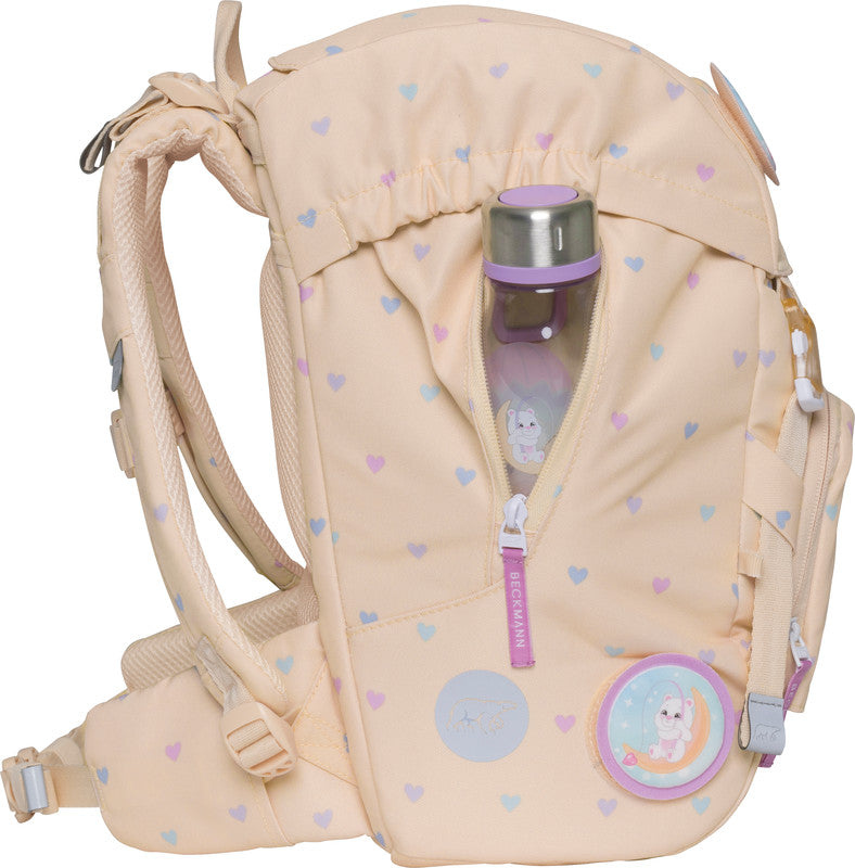 Beckmann Classic Schulrucksack – Yellow Heart – aus rPET