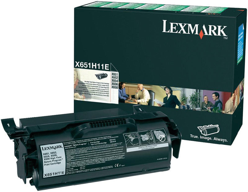 Lexmark Toner – schwarz, 25000 Seiten