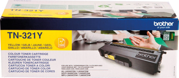 Brother Toner – gelb, 1500 Seiten