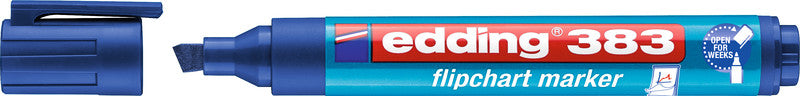 Edding Flipchart-Marker 383 – Keilspitze 1-5 mm – Sortiert – 4er-Set – Nachfüllbar