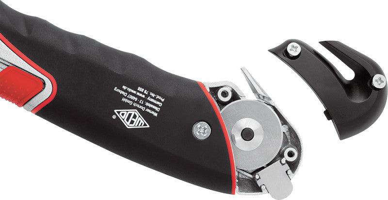 Wedo Rundmesser, Ersatzklinge, für Sicherheits-Cutter Super, Ø 28 mm, silber, 3 Stk.