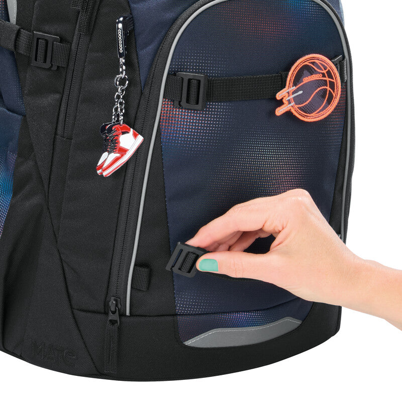 Coocazoo Rucksack Mate – Rainbow Illusion – 30 l, B 30,0 × H 46,0 × T 23,0 cm