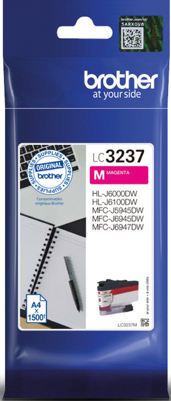 Brother Tintenpatrone, Magenta, 1'500 Seiten – für Inkjetdrucker