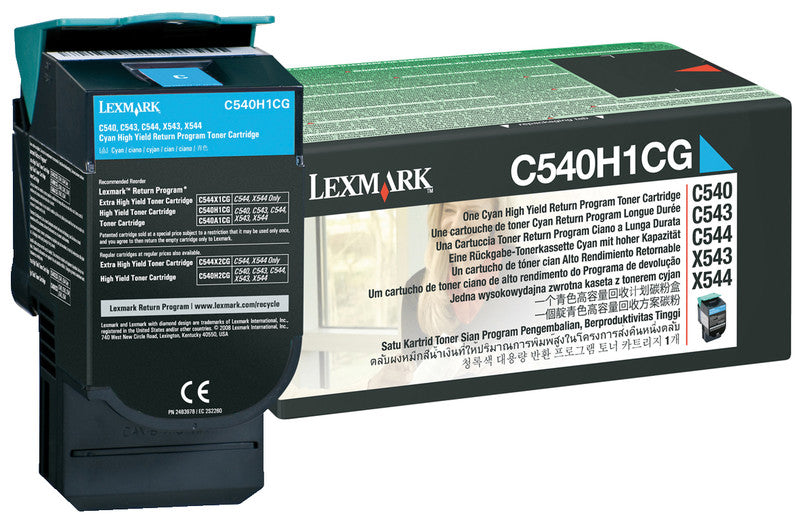 Lexmark Toner – cyan, 2000 Seiten