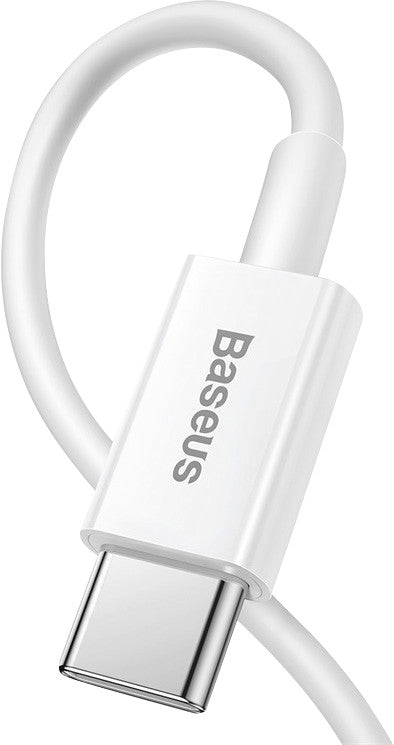 Baseus USB-C auf Lightning Kabel, 2 m, Weiss, Schnellladen