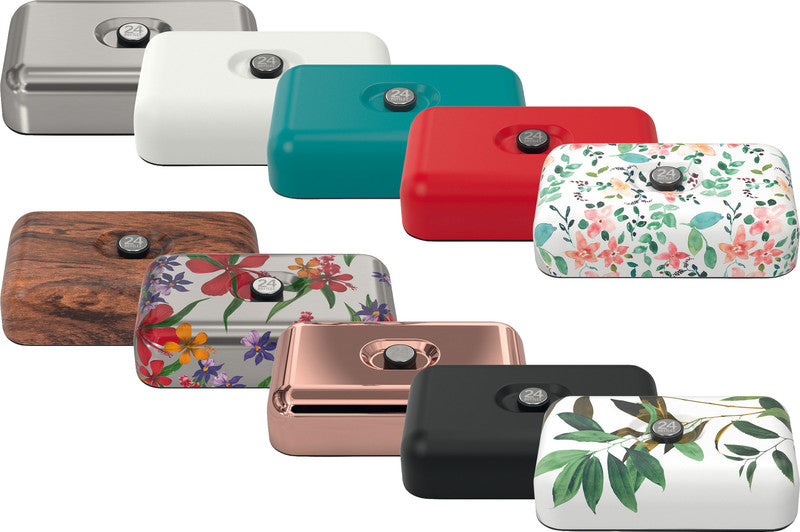 24Bottles Lunchbox Little Buds – 0,75 l – mit Innenteiler, auslaufsicher – mehrfarbig