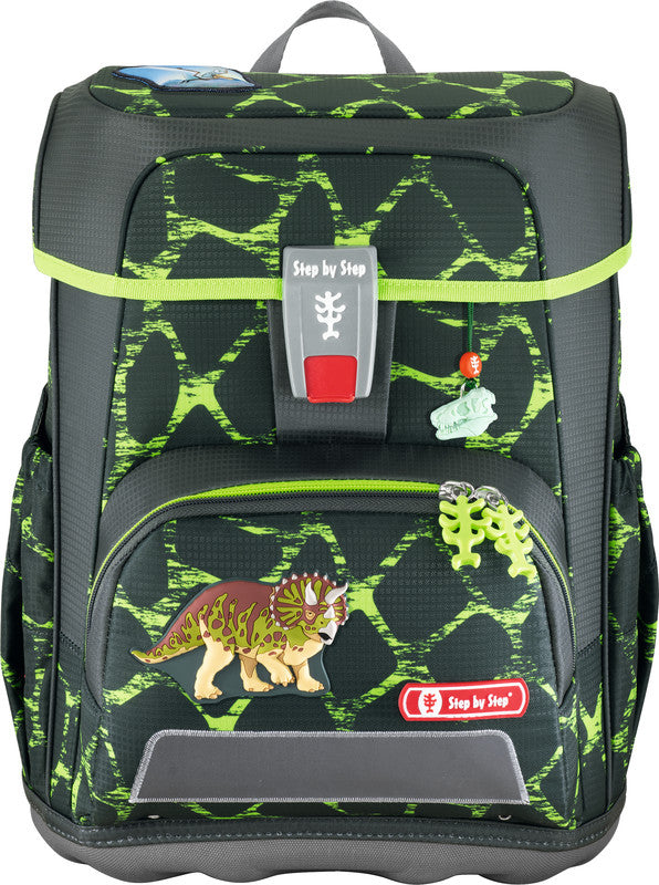 Step by Step Schulrucksack-Set Cloud – 5-teilig – Dino Tres – Recycelte Materialien