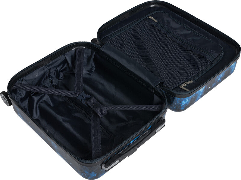 Beckmann Kindertrolley Tech Rex Handgepäck – 22 l, Hartschale PC/ABS, 4 Doppelrollen, 30,5 × 46,5 × 22 cm