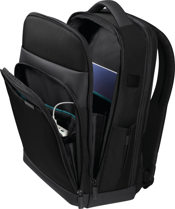 Samsonite Mysight Notebook-Rucksack – 16,5 l, Aufsteckfunktion, recyceltes PET (rPET), Schwarz