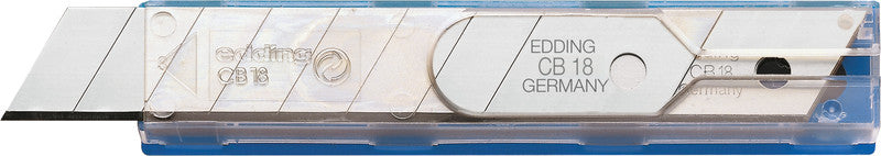 Edding Ersatzklinge – für Edding M 9, 9 mm, Silber, 1 Stück