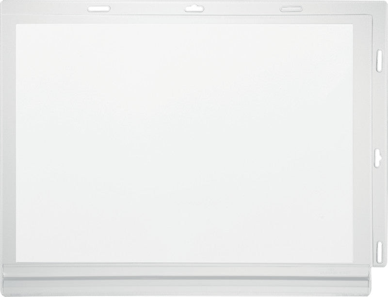 Durable Plakattasche – 210 × 297 mm, transparent, wiederverwendbar, 5er-Pack