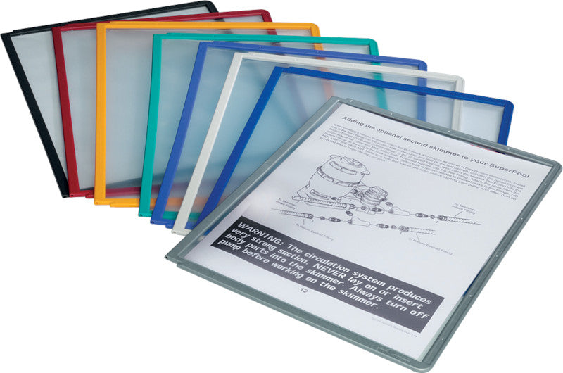Durable Sichttafel – für A4 – 1 Fach, Kunststoff, transparent, 238 × 320 × 4,15 mm