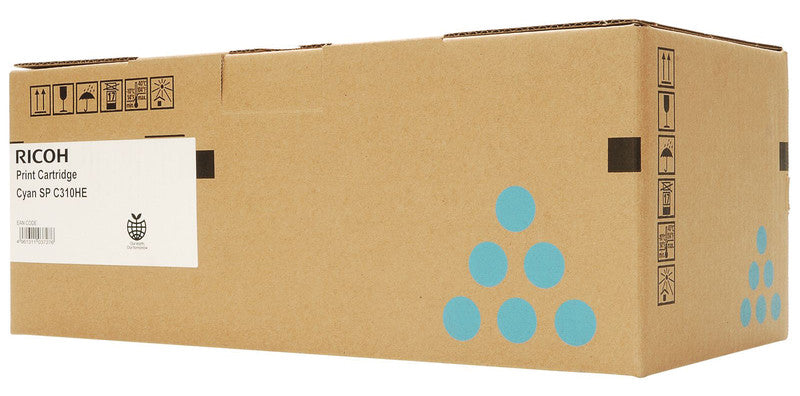 Ricoh Toner 407637 – cyan, 6000 Seiten