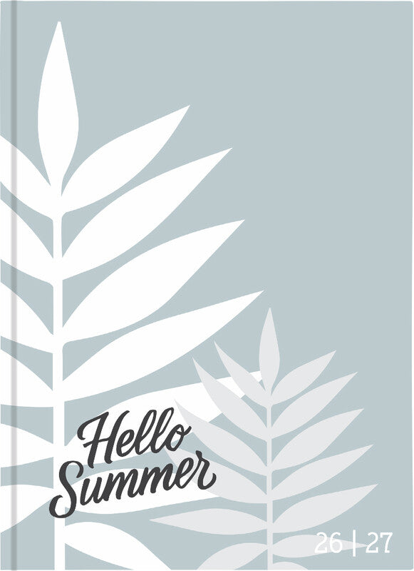 Biella mydiary Schüleragenda – 1 Tag/Seite, gebunden, 12 × 16,5 cm, Aug–Jul, Summer, FSC