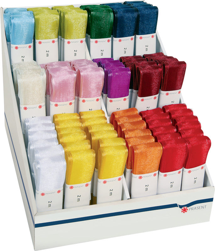 Präsent Geschenkband – Neutral – Satin – 25 mm × 2 m