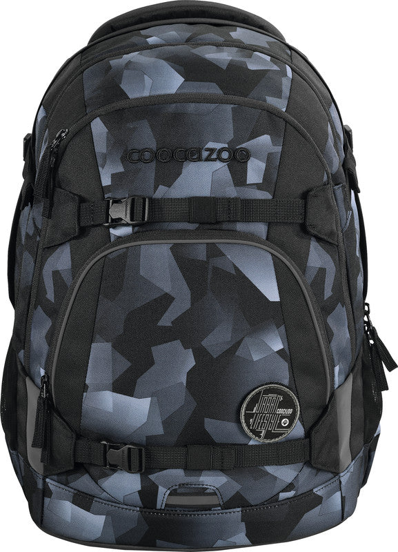 Coocazoo Rucksack Mate – Grey Rocks – 30,0 × 44,0 × 23,0 cm