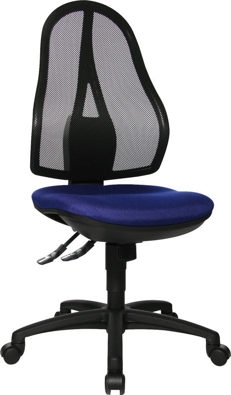 Topstar Bürostuhl Open Point Sy – Sitzhöhe 43–51 cm, 110 kg, blau