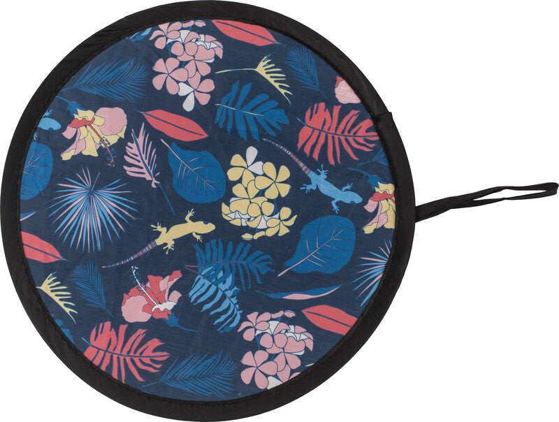 Out oft the blue OUT OF THE BLUE – Fächer, Blumenmotiv, Ø 200 mm (offen), 85 × 90 × 25 mm (geschlossen), faltbar