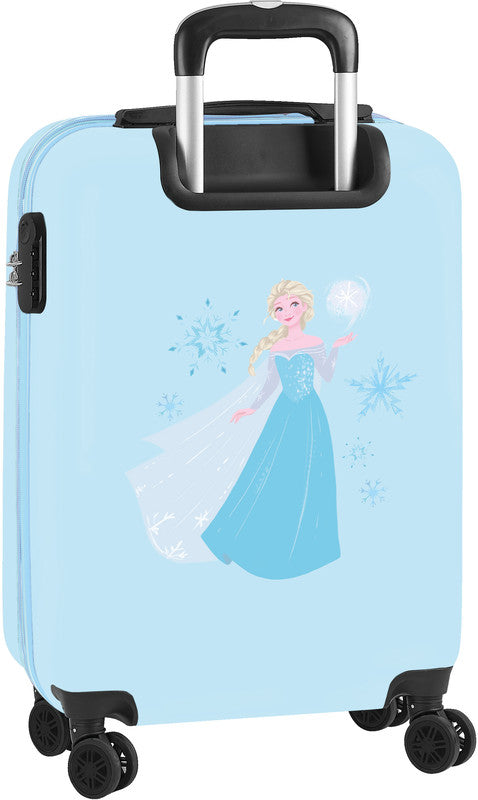Safta Handgepäck-Trolley Frozen – 40,1 l, Hartschale PC/ABS, 4 Doppelrollen, Believe, 34,5 × 55 × 20 cm