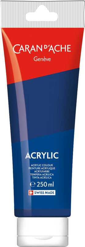 Caran d-Ache Caran d'Ache – Acrylfarbe – Nachtblau, 250 ml