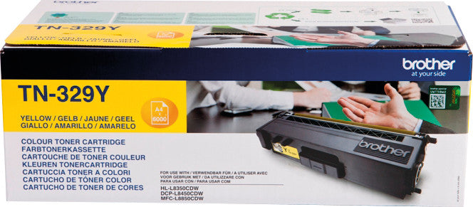 Brother Toner – Gelb, 6000 Seiten