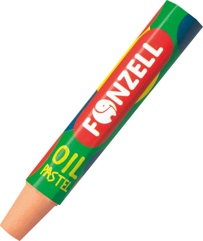 Fonzell Ölpastelle – Set – 24 Farben, für Papier, Karton & Holz