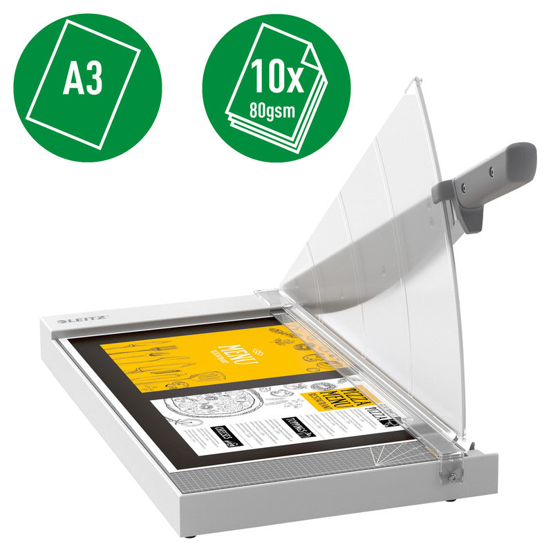 Leitz Hebel-Schneidemaschine Precision Home Office A3 – 420 mm, bis A3, 10 Blatt