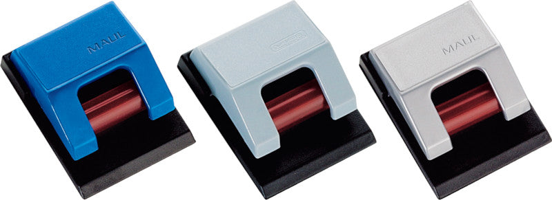 MAUL Stiftschlaufe – selbstklebend, Kunststoff, grau, 33 × 17 mm