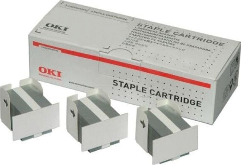 OKI Heftklammern – 2×1500 Stk.