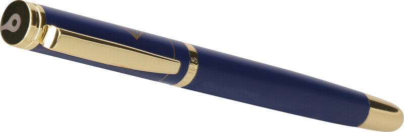 Belius Kugelschreiber – Blau, Aluminium