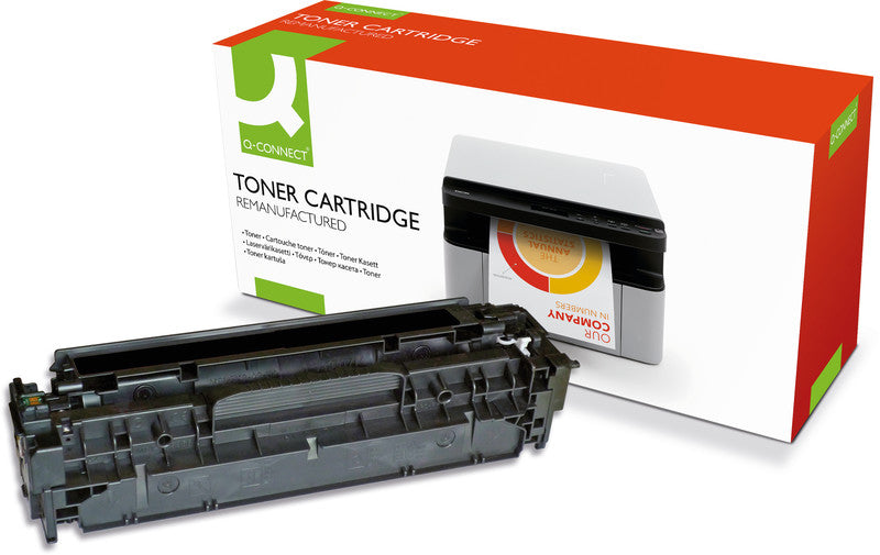 Q-Connect – Toner CF380X – schwarz, 4400 Seiten