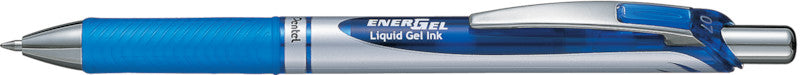 Pentel EnerGel Xm RT Fine – Tintenroller, schnelltrocknend, 0,7 mm, blau