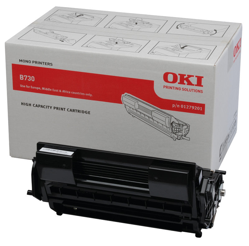 OKI Toner – schwarz, 25000 Seiten