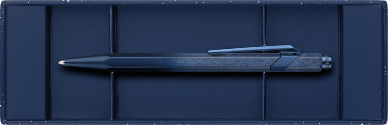 Caran d-Ache Caran d'Ache Kugelschreiber – Blau, Aluminium