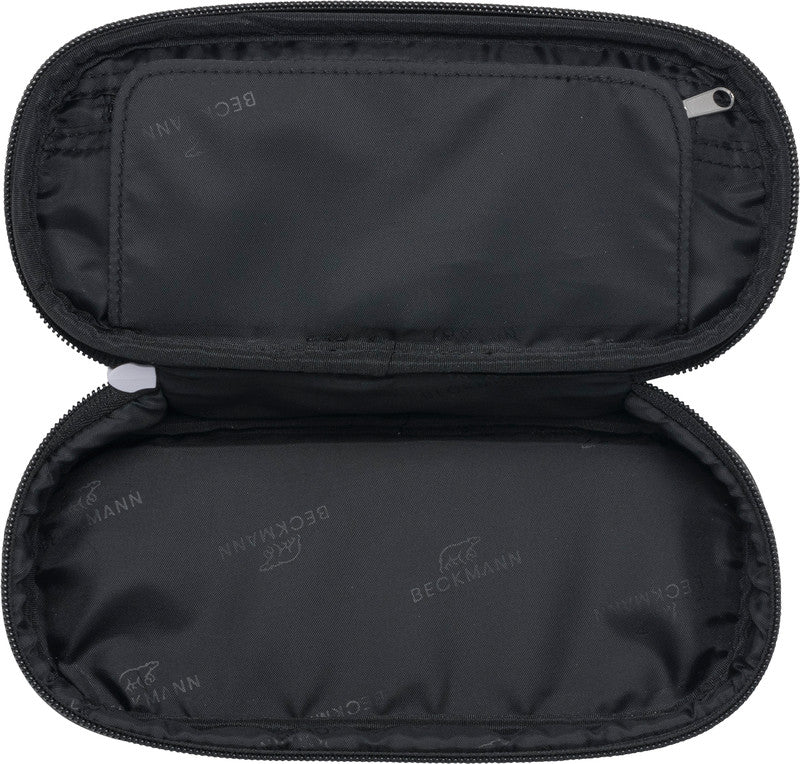 Beckmann Klassisches Schlamperetui, leer – Panther – Kunststoff – 22,0 × 5,0 × 10,0 cm